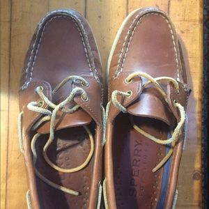 Sperry Top Slider Boat Shoes, Size 7M